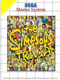The Simpsons Trivia - Fanart - Box - Front (North America) - 240x320