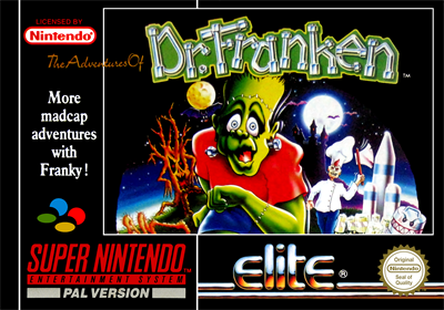 The Adventures of Dr. Franken - Box - Front (Europe) - 2103x1476
