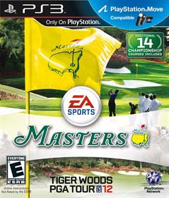 Tiger Woods PGA TOUR 12: The Masters - Box - Front (North America) - 857x1005