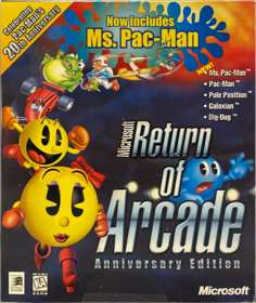Microsoft Return of Arcade: Anniversary Edition - Box - Front (North America) - 1285x1525