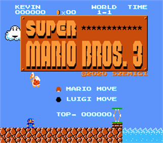 Super Mario Bros. 3: The Forgotten Worlds - Screenshot - Game Title (null) - 256x224