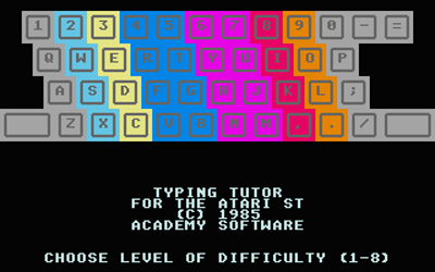 Typing Tutor + Word Invaders - Screenshot - Gameplay (null) - 320x200
