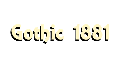 Gothic 1881 - Clear Logo (null) - 640x360