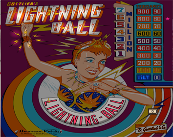 Lightning Ball - Arcade - Marquee (null) - 514x408