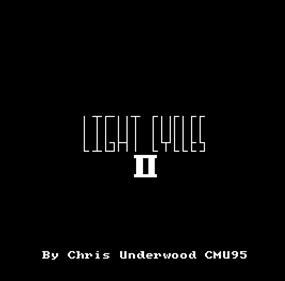 Light Cycles II - Screenshot - Game Title (null) - 534x526