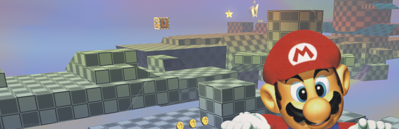Infinite Mario 64 - Fanart - Background (null) - 3840x1240