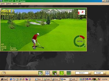 Microsoft Golf: Version 3.0 - Screenshot - Gameplay (null) - 800x600