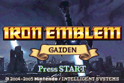 Iron Emblem Gaiden - Screenshot - Game Title (null) - 480x320