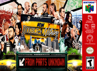 AEW: Double or Nothing 64 - Box - Front (North America) - 2000x1455