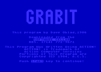 Grabit - Screenshot - Game Title (North America) - 336x240