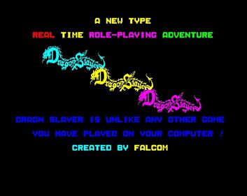 Dragon Slayer - Screenshot - Game Title (null) - 700x556