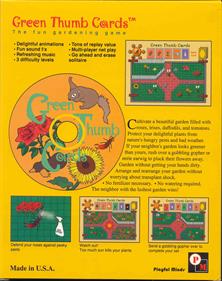 Green Thumb Cards - Box - Back (United States) - 1197x1514