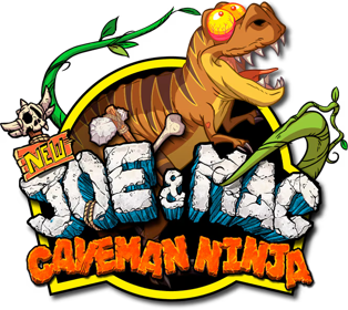 New Joe & Mac: Caveman Ninja - Clear Logo (World) - 663x592