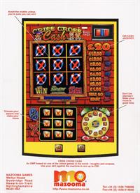 Criss Cross Cash - Advertisement Flyer - Front (null) - 794x1100