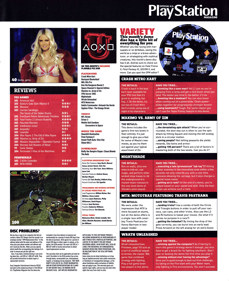 Official U.S. PlayStation Magazine Demo Disc 77 - Advertisement Flyer - Back (North America) - 1794x2200
