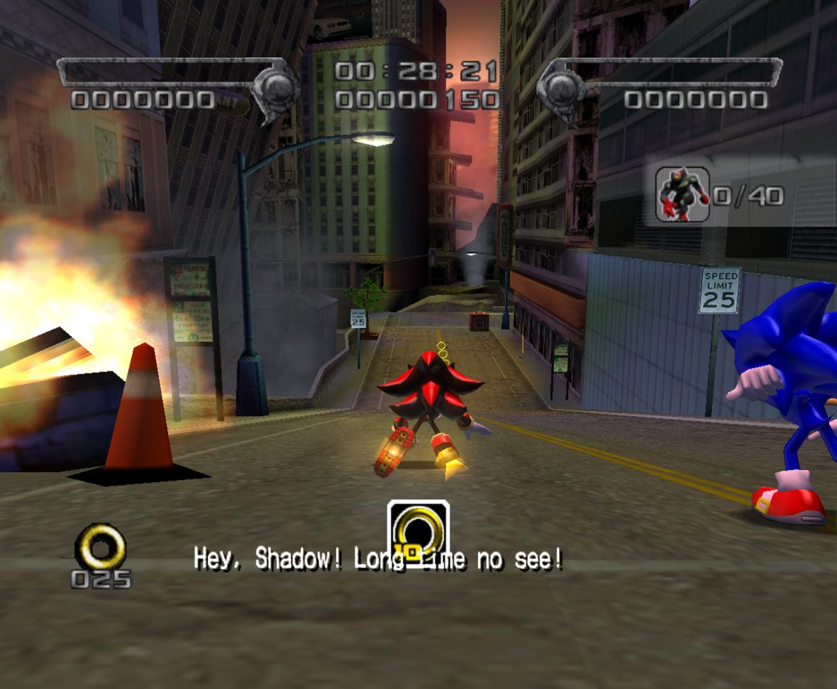 Illustration of Shadow the Hedgehog: Reloaded