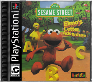 Sesame Street: Elmo's Letter Adventure - Box - Front - Reconstructed (North America) - 687x617