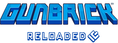 Gunbrick: Reloaded - Clear Logo (World) - 1233x447