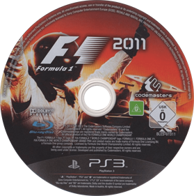 F1 2011 - Disc (World) - 752x756