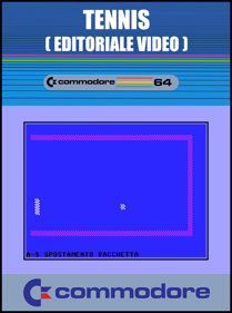 Tennis (Editoriale Video) - Fanart - Box - Front (null) - 798x1072