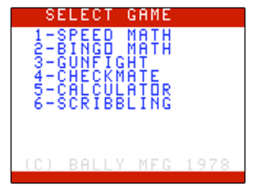 Speed Math / Bingo Math - Screenshot - Game Title (null) - 640x480