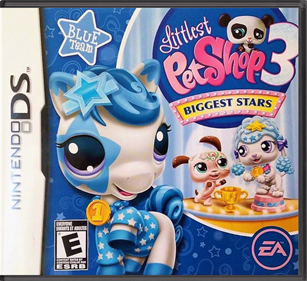 Littlest Pet Shop 3: Biggest Stars Blue Team - Box - Front - Reconstructed (North America) - 774x708