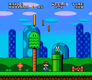 Super Mario Bros. R - Screenshot - Gameplay (null) - 256x224