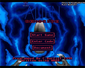 Alien Genocide - Screenshot - Game Title (World) - 320x256