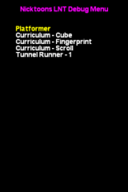 Nicktoons: Android Invasion - Screenshot - Game Select (United States) - 160x240