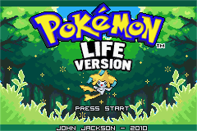Pokémon Life - Screenshot - Game Title (World) - 240x160