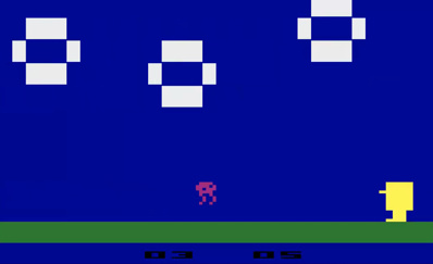 SpongeBob SquarePants for Atari 2600 - Screenshot - Gameplay (World) - 1020x622