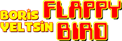 Boris Yeltsin Flappy Bird - Clear Logo (World) - 1175x400