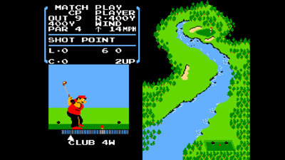 Arcade Archives GOLF - Screenshot - Gameplay (null) - 960x540