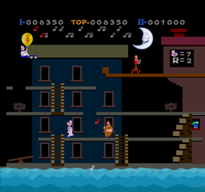 Popeye Arcade - Screenshot - Gameplay (null) - 512x480