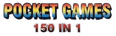 Pocket Games 150-in-1 - Clear Logo (World) - 446x140