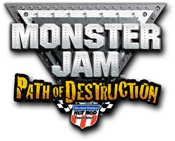 Monster Jam: Path of Destruction - Clear Logo (null) - 446x360