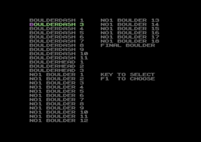 The Final Surprise Boulderdash - Screenshot - Game Select (Europe) - 384x272