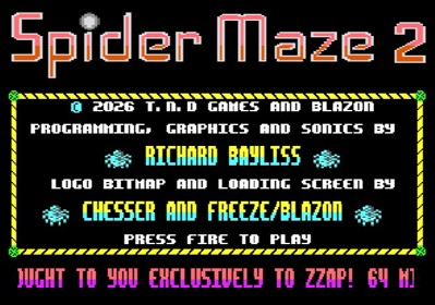 Spider Maze 2 - Screenshot - Game Title (null) - 628x441