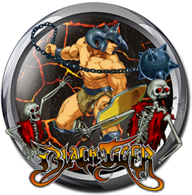 Black Tiger Pinball - Fanart - Cart - Front (World) - 887x899