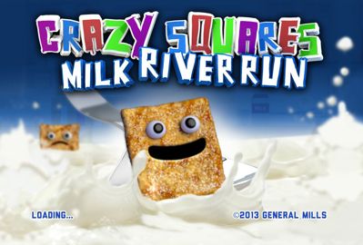 Crazy Squares: Milk River Run - Screenshot - Game Title (World) - 1136x768
