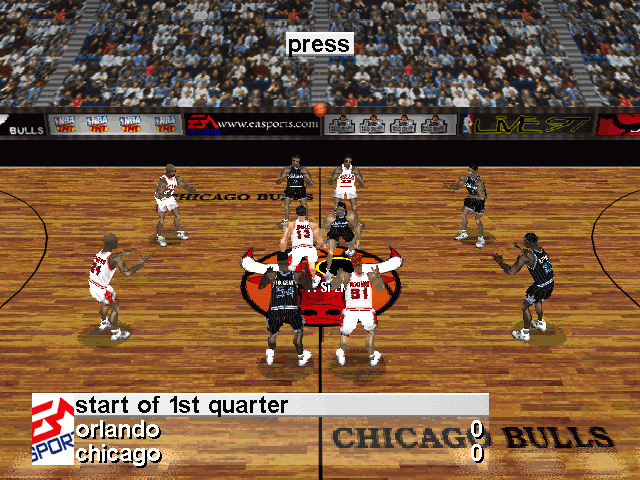 Illustration of NBA Live 97