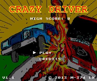 Crazy Driver - Screenshot - Game Title (null) - 602x500