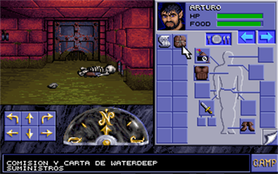 Eye of the Beholder - Screenshot - Gameplay (Spain) - 320x200