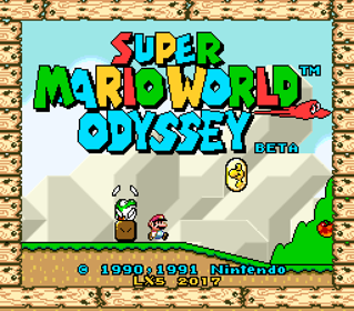 Super Mario World Odyssey - Screenshot - Game Title (North America) - 512x450