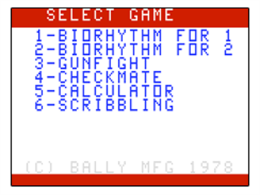 Biorhythm - Screenshot - Game Title (null) - 640x480