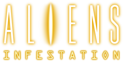Aliens Infestation - Clear Logo (null) - 1200x599