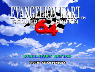 Evangelion Kart 64: Rebuild Edition - Screenshot - Game Title (North America) - 1001x758