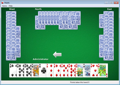 Microsoft Hearts - Screenshot - Gameplay (World) - 376x266