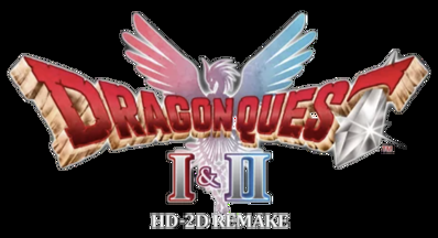 Dragon Quest I & II HD-2D Remake - Clear Logo (United States) - 1053x571