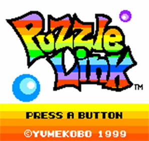 Puzzle Link - Screenshot - Game Title (United States) - 254x240